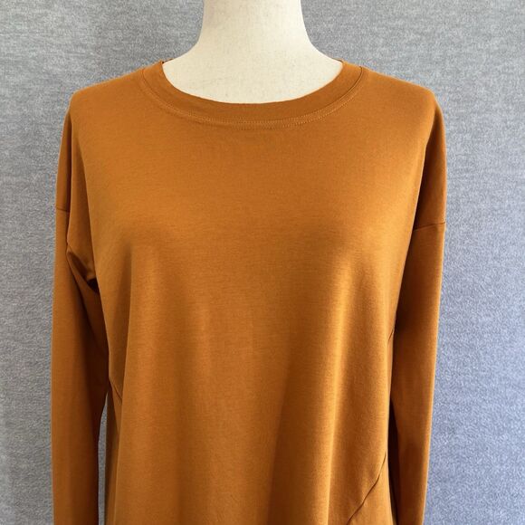 Planet by Lauren G Lagenlook Long Sleeve Top OS Artsy Funky Minimalist Capsule - Picture 6 of 14
